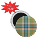 Tartan Scotland Seamless Plaid Pattern Vintage Check Color Square Geometric Texture 1.75  Magnets (100 pack)  Front