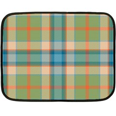 Tartan Scotland Seamless Plaid Pattern Vintage Check Color Square Geometric Texture Double Sided Fleece Blanket (mini)  by Wegoenart