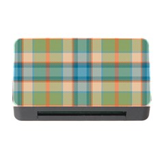 Tartan Scotland Seamless Plaid Pattern Vintage Check Color Square Geometric Texture Memory Card Reader With Cf by Wegoenart