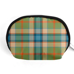 Tartan Scotland Seamless Plaid Pattern Vintage Check Color Square Geometric Texture Accessory Pouch (medium) by Wegoenart