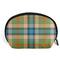 Tartan Scotland Seamless Plaid Pattern Vintage Check Color Square Geometric Texture Accessory Pouch (large) by Wegoenart