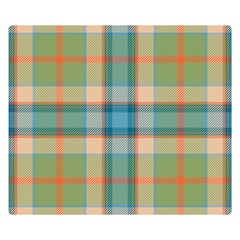 Tartan Scotland Seamless Plaid Pattern Vintage Check Color Square Geometric Texture Double Sided Flano Blanket (small)  by Wegoenart