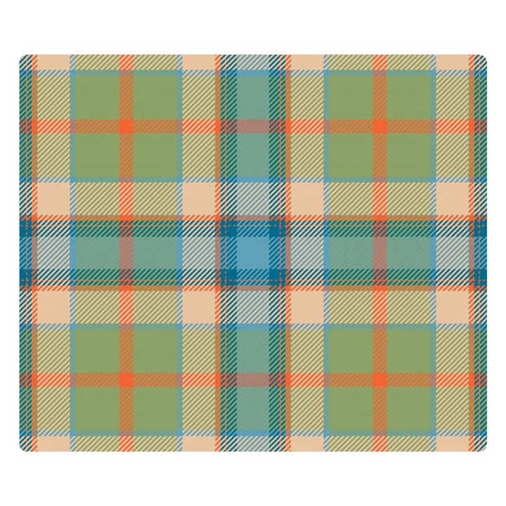 Tartan Scotland Seamless Plaid Pattern Vintage Check Color Square Geometric Texture Double Sided Flano Blanket (Small) 