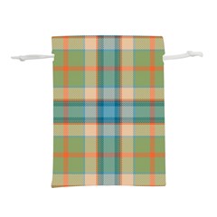 Tartan Scotland Seamless Plaid Pattern Vintage Check Color Square Geometric Texture Lightweight Drawstring Pouch (s) by Wegoenart