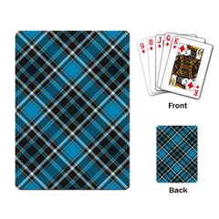 Tartan Scotland Seamless Plaid Pattern Vintage Check Color Square Geometric Texture Playing Cards Single Design (rectangle) by Wegoenart