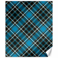 Tartan Scotland Seamless Plaid Pattern Vintage Check Color Square Geometric Texture Canvas 8  X 10  by Wegoenart