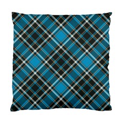 Tartan Scotland Seamless Plaid Pattern Vintage Check Color Square Geometric Texture Standard Cushion Case (one Side) by Wegoenart