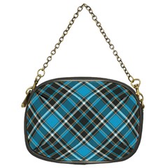 Tartan Scotland Seamless Plaid Pattern Vintage Check Color Square Geometric Texture Chain Purse (two Sides) by Wegoenart