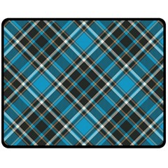 Tartan Scotland Seamless Plaid Pattern Vintage Check Color Square Geometric Texture Fleece Blanket (medium)  by Wegoenart