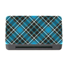 Tartan Scotland Seamless Plaid Pattern Vintage Check Color Square Geometric Texture Memory Card Reader With Cf by Wegoenart