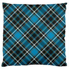 Tartan Scotland Seamless Plaid Pattern Vintage Check Color Square Geometric Texture Standard Flano Cushion Case (two Sides) by Wegoenart