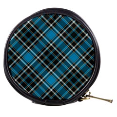 Tartan Scotland Seamless Plaid Pattern Vintage Check Color Square Geometric Texture Mini Makeup Bag by Wegoenart