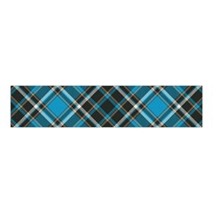 Tartan Scotland Seamless Plaid Pattern Vintage Check Color Square Geometric Texture Velvet Scrunchie by Wegoenart