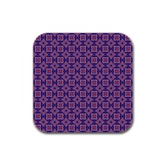 Df Alternia Rubber Square Coaster (4 Pack)  by deformigo