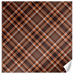 Tartan Scotland Seamless Plaid Pattern Vintage Check Color Square Geometric Texture Canvas 20  X 20  by Wegoenart