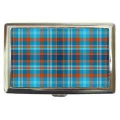 Tartan Scotland Seamless Plaid Pattern Vintage Check Color Square Geometric Texture Cigarette Money Case