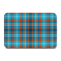 Tartan Scotland Seamless Plaid Pattern Vintage Check Color Square Geometric Texture Plate Mats by Wegoenart