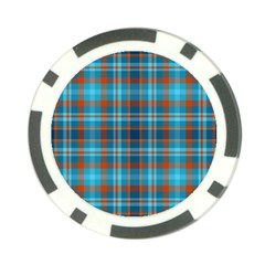 Tartan Scotland Seamless Plaid Pattern Vintage Check Color Square Geometric Texture Poker Chip Card Guard