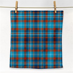 Tartan Scotland Seamless Plaid Pattern Vintage Check Color Square Geometric Texture Face Towel by Wegoenart