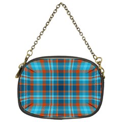 Tartan Scotland Seamless Plaid Pattern Vintage Check Color Square Geometric Texture Chain Purse (one Side) by Wegoenart