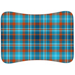 Tartan Scotland Seamless Plaid Pattern Vintage Check Color Square Geometric Texture Velour Seat Head Rest Cushion