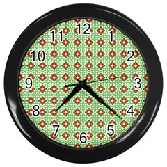 Df Bruce Willheard Wall Clock (black) by deformigo