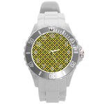 DF Sanhita Manjul Round Plastic Sport Watch (L) Front