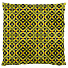 Df Sanhita Manjul Large Flano Cushion Case (one Side) by deformigo