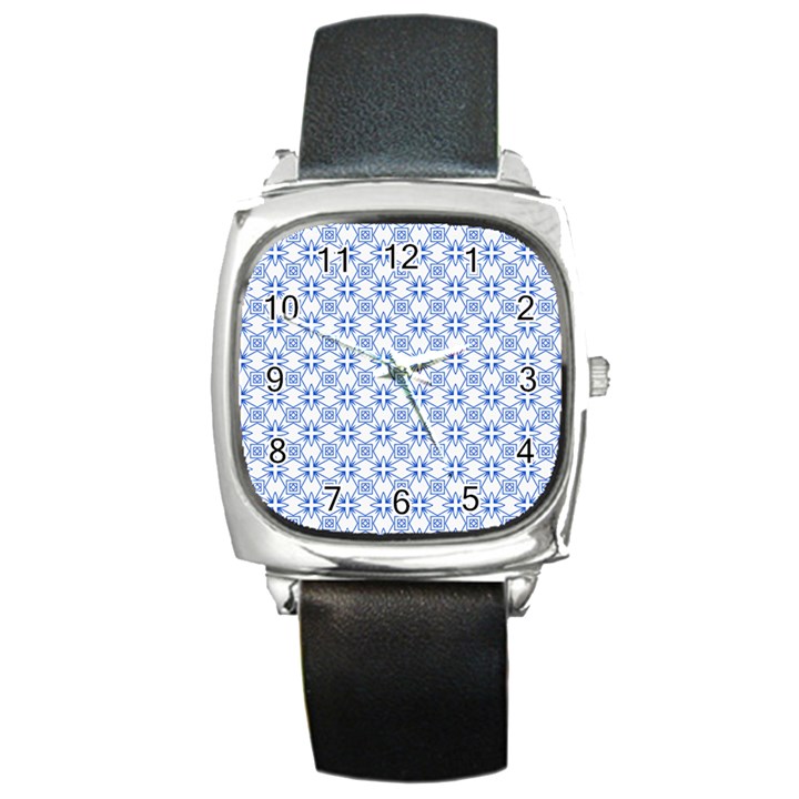 DF Paul Shineter Square Metal Watch