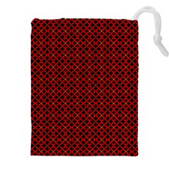 Df Pointsettia Drawstring Pouch (4xl) by deformigo