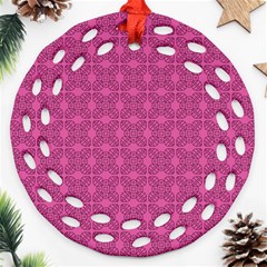 Df Calliandra Ornament (round Filigree) by deformigo