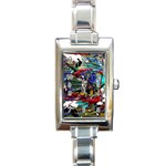 Speleology 1 1 Rectangle Italian Charm Watch Front