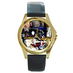 Fairy Tooth 1 1 Round Gold Metal Watch