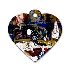 Fairy Tooth 1 1 Dog Tag Heart (Two Sides)