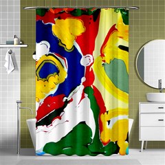 Africa As It Is 1 2 Shower Curtain 48  X 72  (small)  by bestdesignintheworld