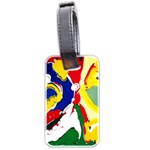 Africa As It Is 1 2 Luggage Tag (two sides) Back