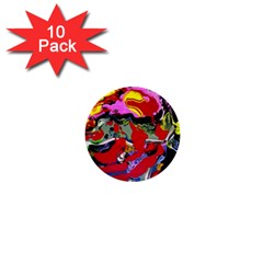 Faberge Chicken 1 2 1  Mini Buttons (10 Pack)  by bestdesignintheworld