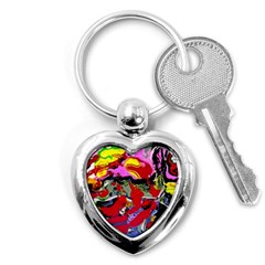 Faberge Chicken 1 2 Key Chain (heart) by bestdesignintheworld