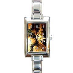 Christmas Tree  1 2 Rectangle Italian Charm Watch by bestdesignintheworld