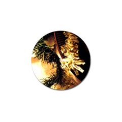 Christmas Tree  1 2 Golf Ball Marker (4 Pack)