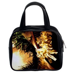 Christmas Tree  1 2 Classic Handbag (two Sides) by bestdesignintheworld