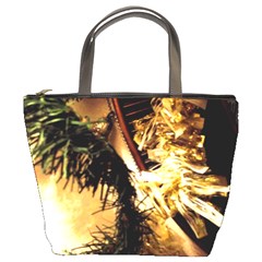 Christmas Tree  1 2 Bucket Bag by bestdesignintheworld