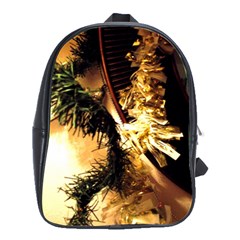 Christmas Tree  1 2 School Bag (large) by bestdesignintheworld