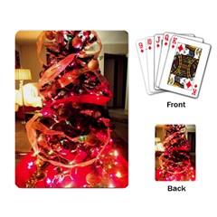 Christmas Tree  1 3 Playing Cards Single Design (rectangle) by bestdesignintheworld