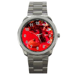 Christmas Tree  1 4 Sport Metal Watch by bestdesignintheworld