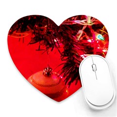 Christmas Tree  1 4 Heart Mousepads by bestdesignintheworld