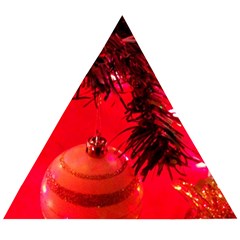 Christmas Tree  1 4 Wooden Puzzle Triangle