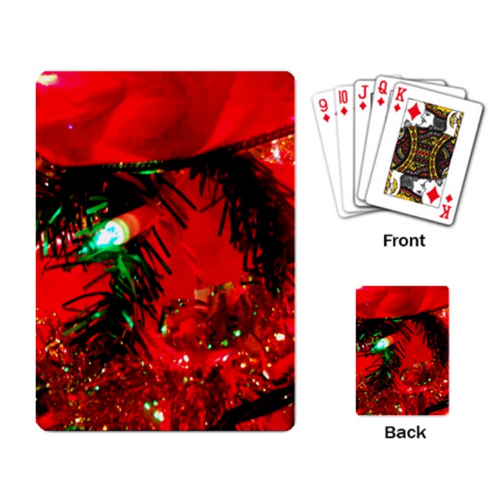 Christmas Tree  1 5 Playing Cards Single Design (Rectangle)