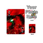 Christmas Tree  1 5 Playing Cards 54 Designs (Mini) Front - Spade5