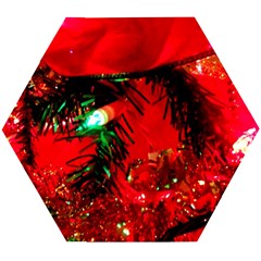 Christmas Tree  1 5 Wooden Puzzle Hexagon by bestdesignintheworld